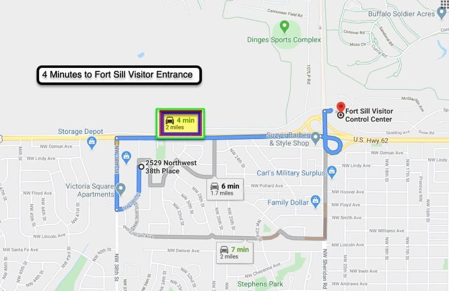 3Bedroom Home Near Fort Sill ロートン エクステリア 写真
